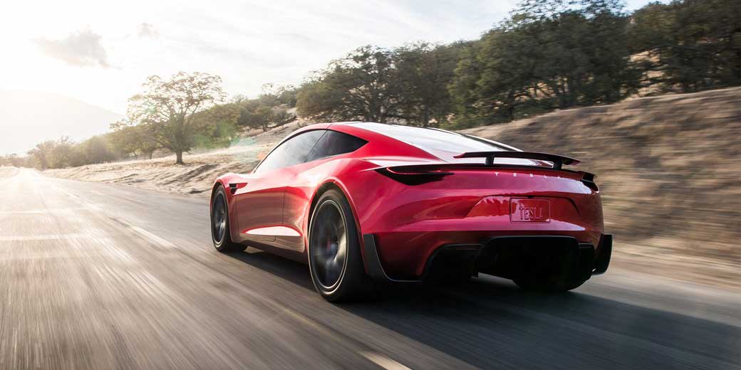 รถยนต์ไฟฟ้า Tesla Roadster 