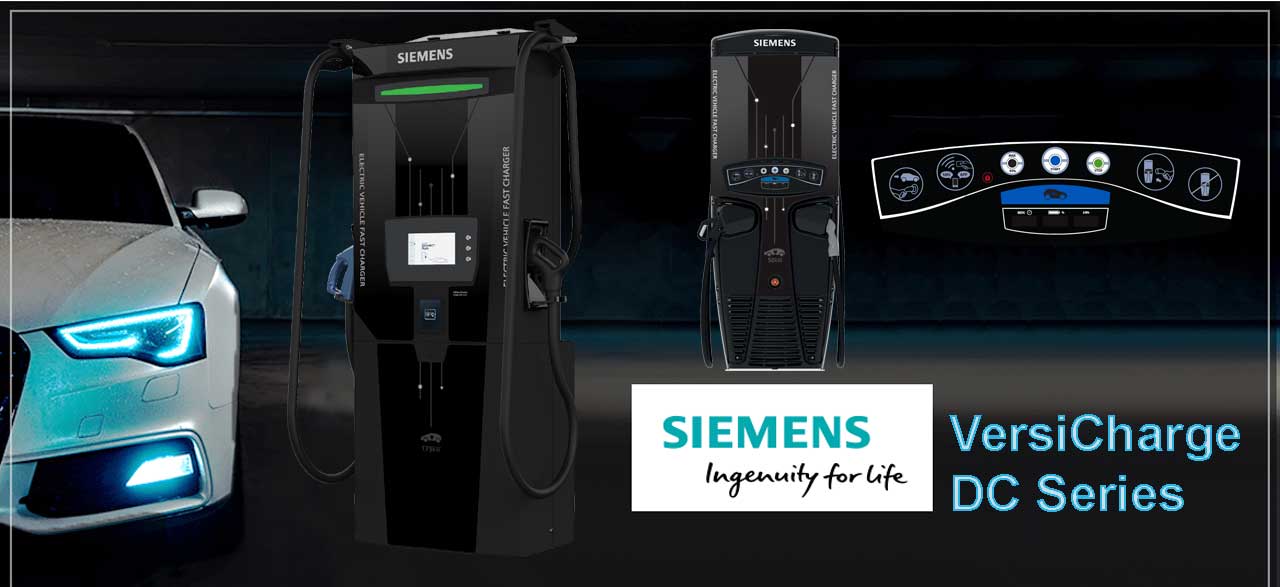 Siemens dc ev charger เครื่องชาร์จรถยนต์ไฟฟ้า