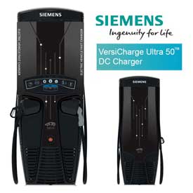 เครื่องชาร์จรถยนต์ไฟฟ้า SIEMENS Versi DC EV Charge Ultra 50